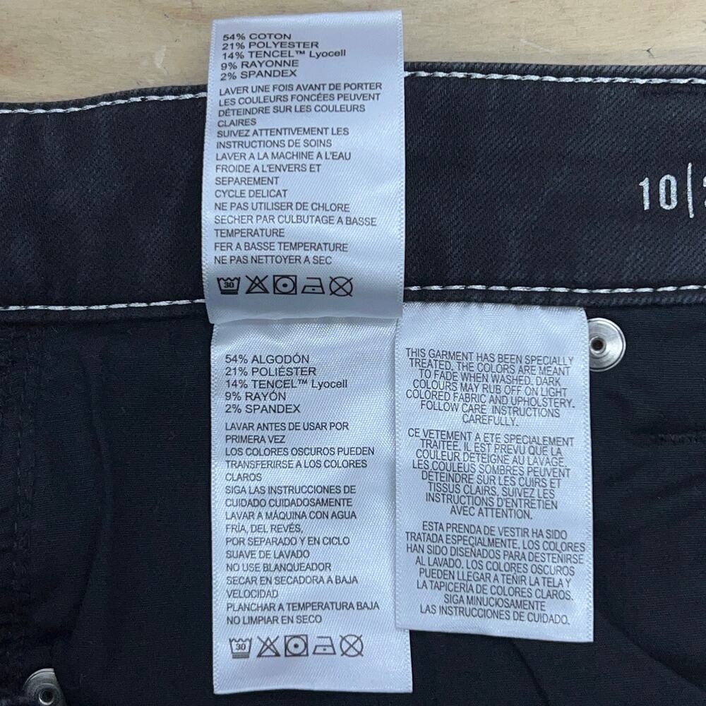 Tommy Bahamas Womens Size 10/29 Jeans Mid Rise Slim Boyfriend Leila Black Pants - Picture 11 of 15